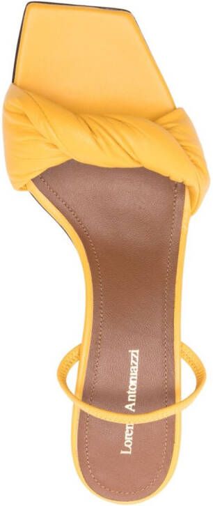 Lorena Antoniazzi Leren sandalen Geel