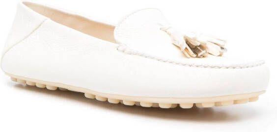 Loro Piana Loafers met kwastjes Wit