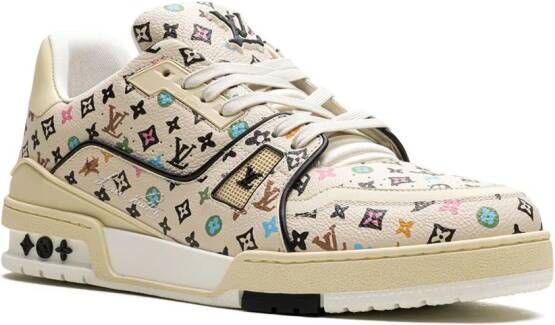 Louis Vuitton Pre-Owned x Tyler the Creator LV Trainer sneakers Beige