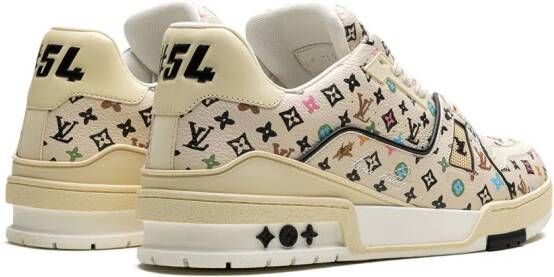Louis Vuitton Pre-Owned x Tyler the Creator LV Trainer sneakers Beige