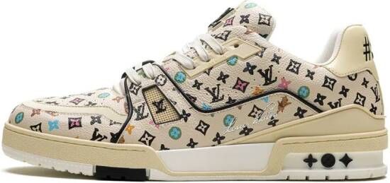 Louis Vuitton Pre-Owned x Tyler the Creator LV Trainer sneakers Beige
