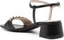 Love Moschino 50 mm leren sandalen Zwart - Thumbnail 3