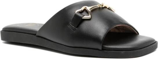 Love Moschino Sandalen met gesp Zwart