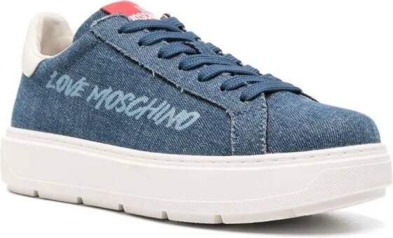 Love Moschino Chunky sneakers Blauw