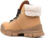 Love Moschino Enkellaarzen met veters Bruin - Thumbnail 3