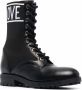 Love Moschino Halfhoge laarzen Zwart - Thumbnail 2