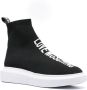 Love Moschino High-top sneakers Zwart - Thumbnail 2