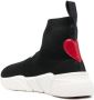Love Moschino High-top sneakers Zwart - Thumbnail 3