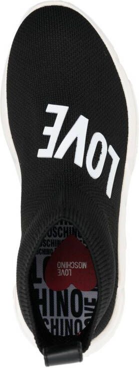 Love Moschino High-top sneakers Zwart