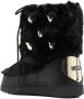 Love Moschino Laarzen met imitatiebont Zwart - Thumbnail 3
