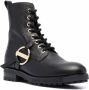 Love Moschino Boots & laarzen St Ttod Gommac40 Vit Bottalato in zwart - Thumbnail 4