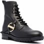 Love Moschino Laarzen met logoplakkaat Zwart - Thumbnail 4