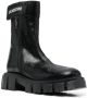 Love Moschino Laarzen met logoprint Zwart - Thumbnail 2