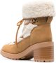 Love Moschino Lammy enkellaarzen Beige - Thumbnail 3