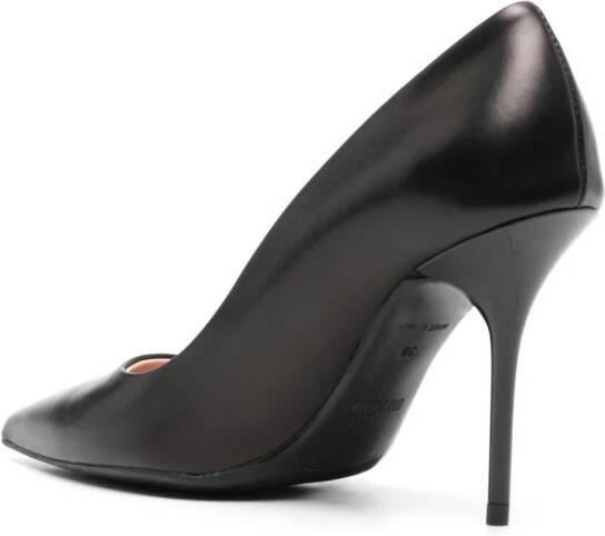 Love Moschino Leren pumps Zwart