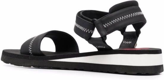 Love Moschino Sandalen met open neus Zwart