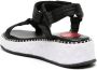 Love Moschino Sandalen met sleehak Zwart - Thumbnail 3