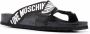Love Moschino Slippers met logo Zwart - Thumbnail 2