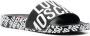 Love Moschino Slippers met logoprint Zwart - Thumbnail 2