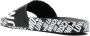Love Moschino Slippers met logoprint Zwart - Thumbnail 3