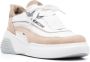 Love Moschino Sneakers met contrasterend vlak Beige - Thumbnail 2