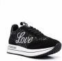 Love Moschino Sneakers met logoprint Zwart - Thumbnail 2