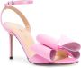 MACH & MACH Satijnen sandalen Roze - Thumbnail 2