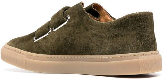 Mackintosh Sneakers met klittenband Groen