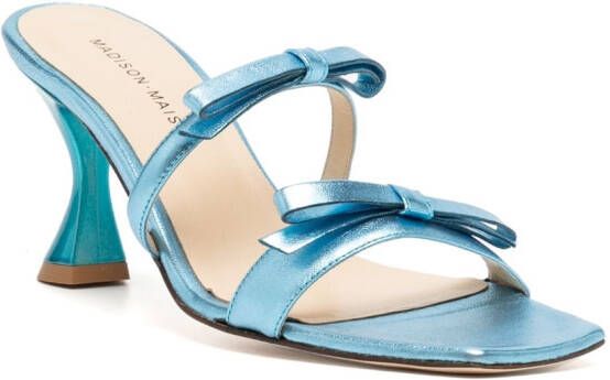 Madison.Maison Sandalen met metallic-effect Blauw