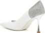 Madison.Maison 65 mm Alena White Silver pumps Wit - Thumbnail 3
