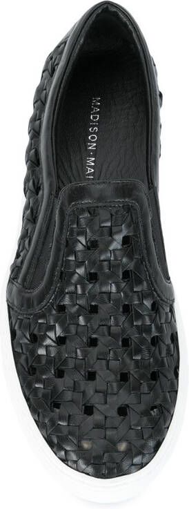 Madison.Maison Geweven sneakers Zwart