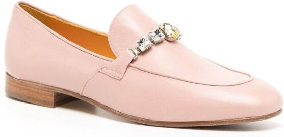 Madison.Maison Loafers verfraaid met kristallen Roze