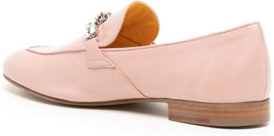 Madison.Maison Loafers verfraaid met kristallen Roze