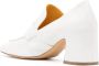 Madison.Maison Lock leren pumps 70 mm Wit - Thumbnail 3