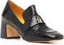 Madison.Maison Lock leren pumps 70 mm Zwart - Thumbnail 2