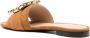 Madison.Maison Madison Maison Fade sandalen met gesp Bruin - Thumbnail 3