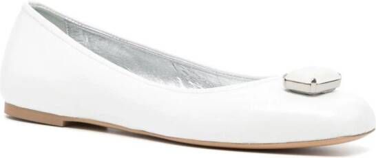 Madison.Maison Marion leren ballerina's Wit