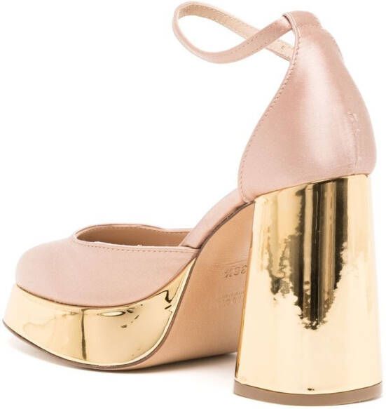 Madison.Maison Pumps met plateauzool Roze