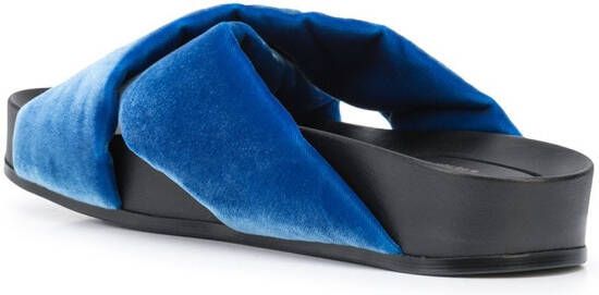 Madison.Maison Sandalen met gekruiste bandjes Zwart