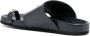 Madison.Maison Tyche Navy sandalen met teenring Blauw - Thumbnail 3