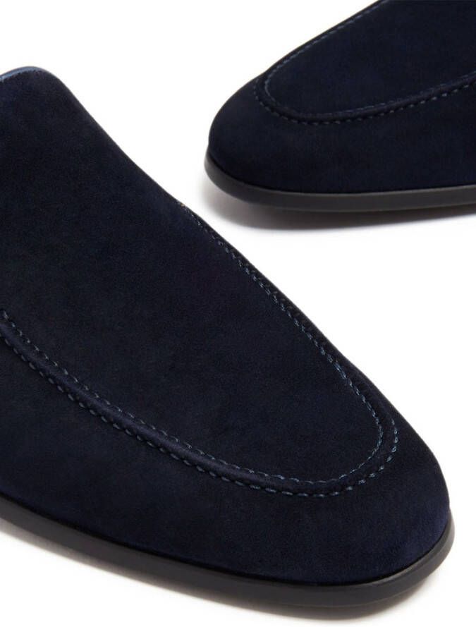 Magnanni Suède loafers Blauw