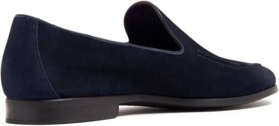 Magnanni Suède loafers Blauw