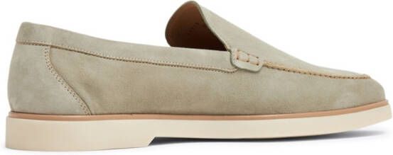 Magnanni Beignet suède loafers Beige