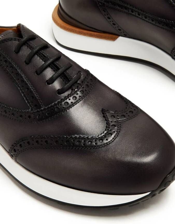 Magnanni Boltisburg leren sneakers Zwart