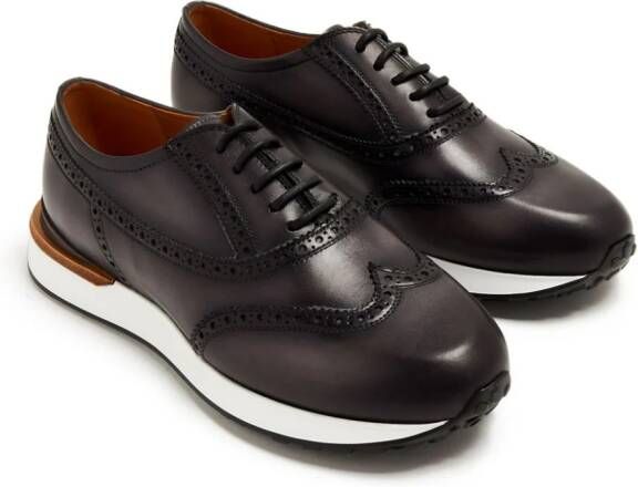 Magnanni Boltisburg leren sneakers Zwart