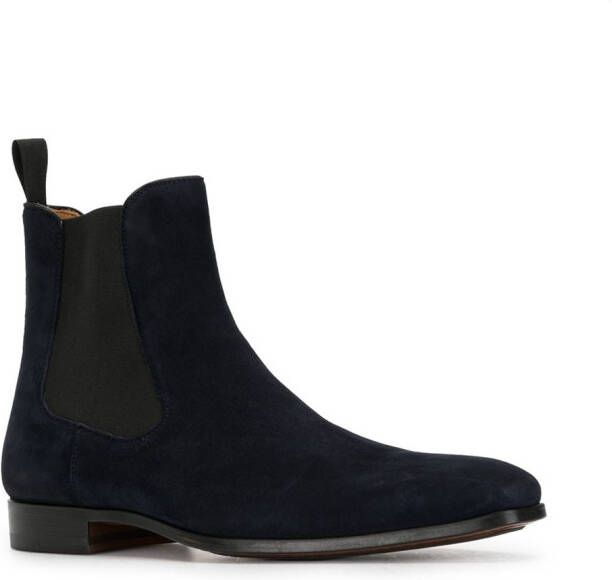 Magnanni Suède Chelsea laarzen Blauw