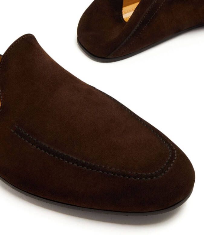 Magnanni Heston suède loafers Bruin