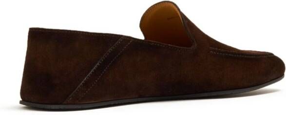 Magnanni Heston suède loafers Bruin