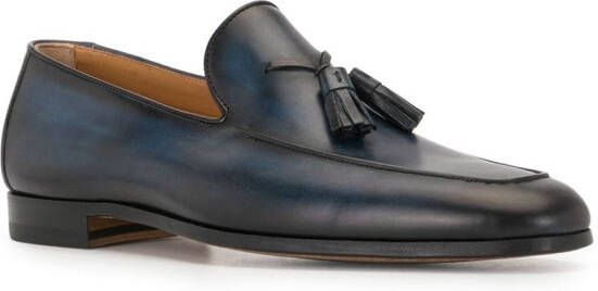 Magnanni Leren loafers Blauw