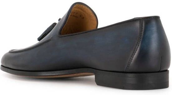 Magnanni Leren loafers Blauw